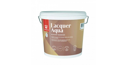 Лак Lacquer Aqua (Лак Аква) Tikkivala (Tikkurila)