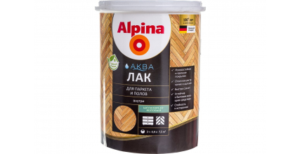 Аква Лак для паркета и полов  LINNIMAX