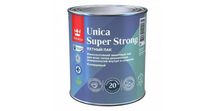 Лак уретано-алкидный Unica Super Strong (Уника Супер Стронг) Tikkivala (Tikkurila)
