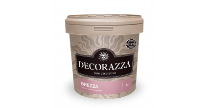 Декоративная краска BREZZA (БРИЦЦА) база ARGENTO BR-001 с эффектом песчаных вихрей  1л, 5л
