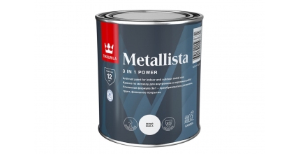 Краска для металла по ржавчине 3в1 Metallista Tikkivala (Tikkurila)