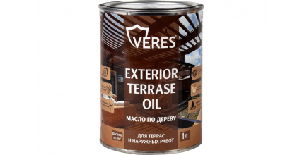 Масло для дерева Veres Exterior Terrase Oil