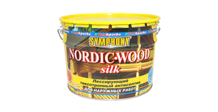 Лессирующий тиксотропный антисептик NORDIC WOOD Silk (Нордик Вуд Силк)