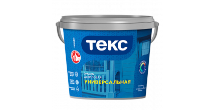 Эмаль универсальная акриловая Текс Профи