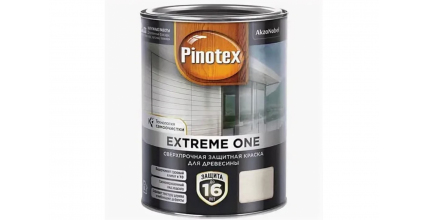 Pinotex Extreme One Краска декоративная для защиты древесины, полуматовая