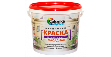 Colorika Aqua - Краска фасадная