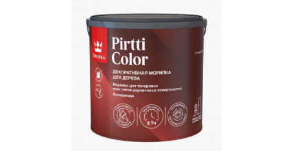 Морилка по дереву Pirtti Color (Пиртти Колор) Tikkivala (Tikkurila)