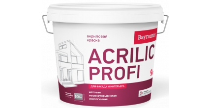 Акрилик профи - Acrylic Profi для фасадов и интерьеров